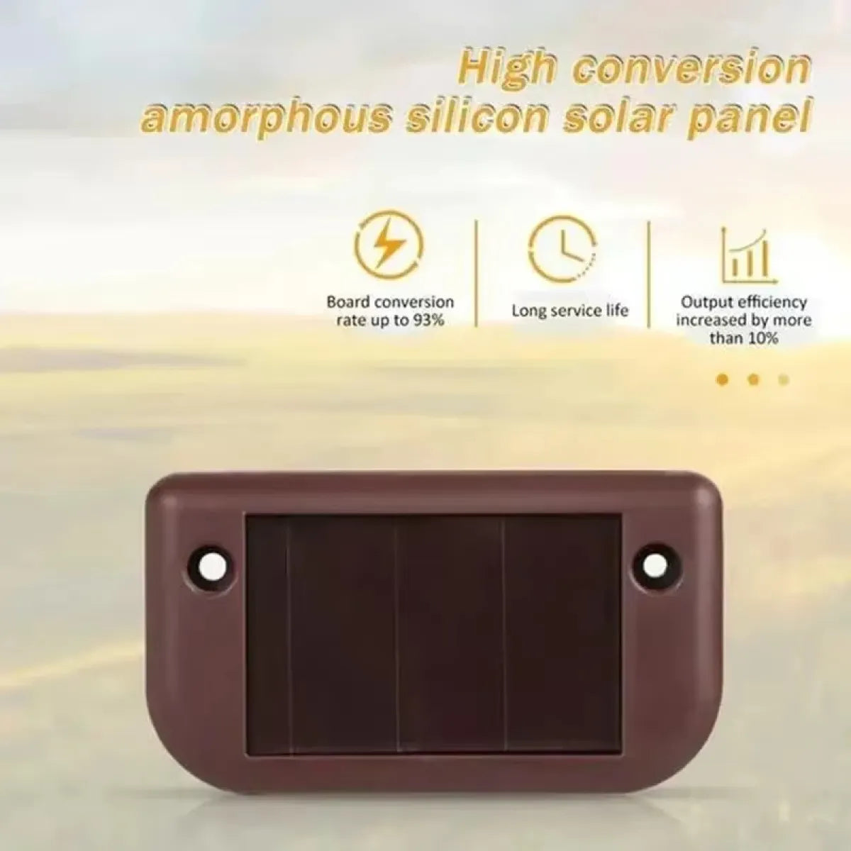 Solar deck light set of 4