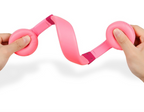 Kids wired headphones on child