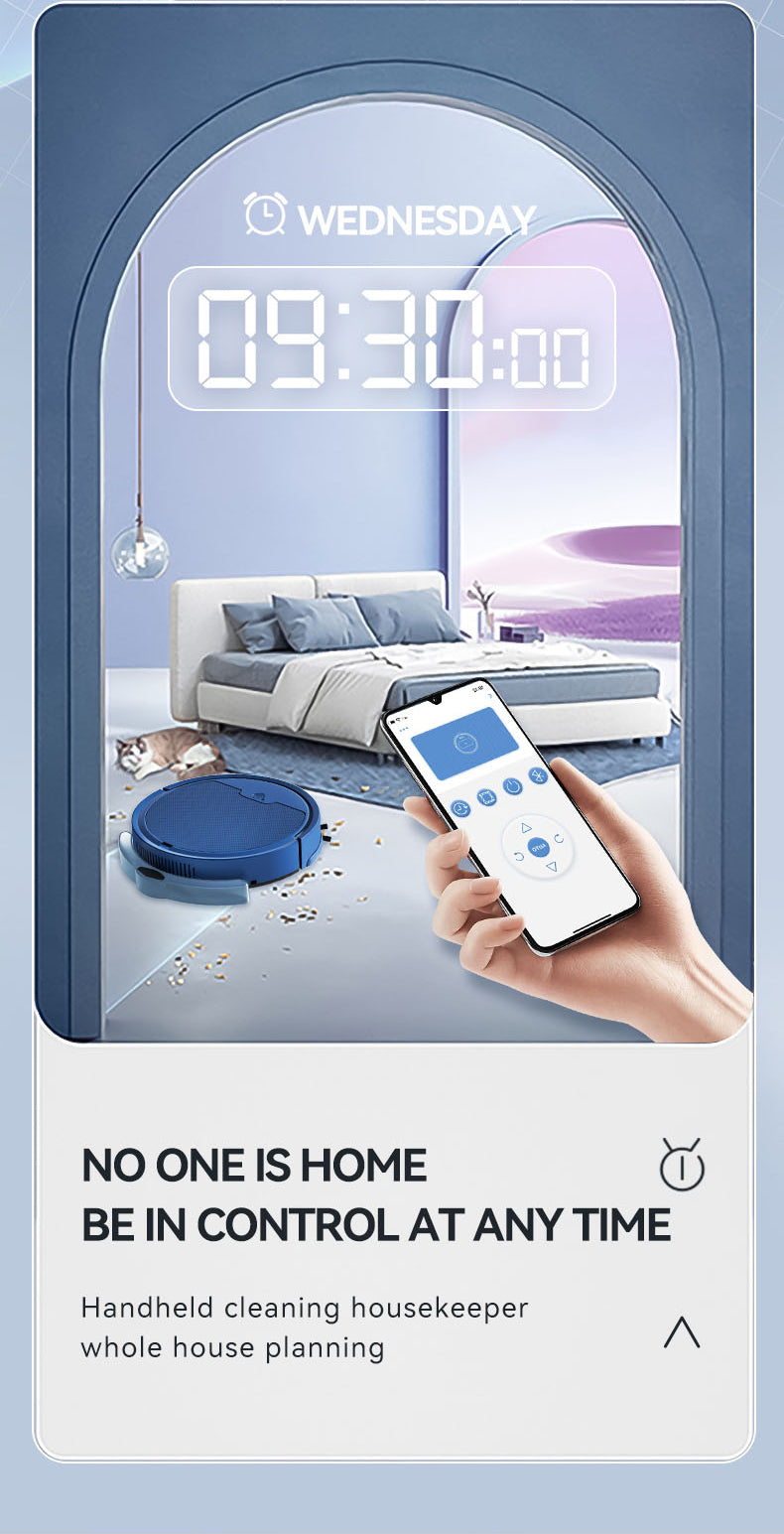 3-in-1 Smart Sweeping & Vacuum Robot