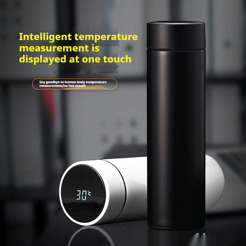Smart Insulated Bottle with Temperature Display
