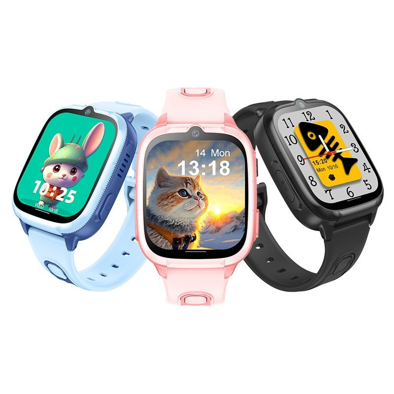 Kids smartwatch silicone strap close-up