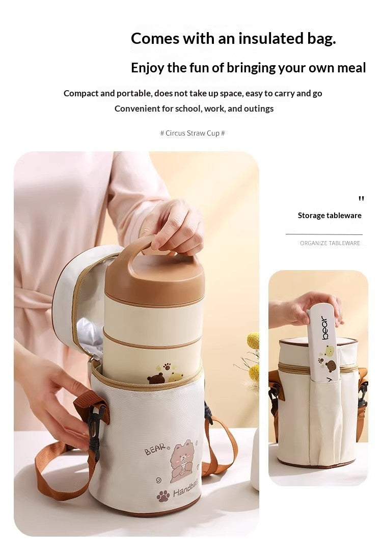 Leak-Proof Insulated Soup Container & Lunch Box