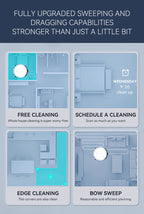 3-in-1 Smart Sweeping & Vacuum Robot