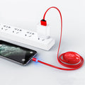 Magnetic retractable 3-in-1 charging cable
