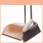 Broom & Dustpan Cleaning Set with Scraper