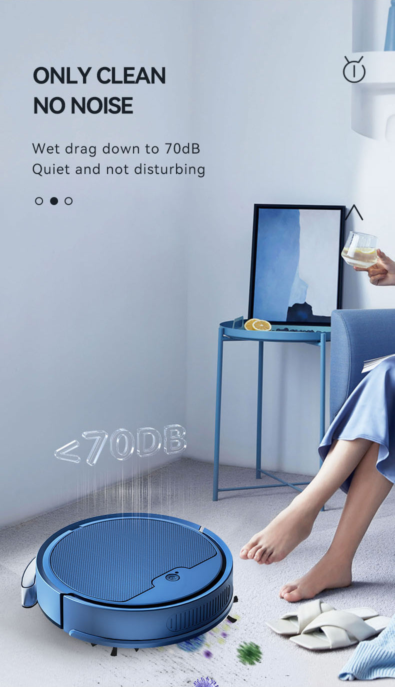 3-in-1 Smart Sweeping & Vacuum Robot