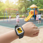 Kids GPS smartwatch video call screen