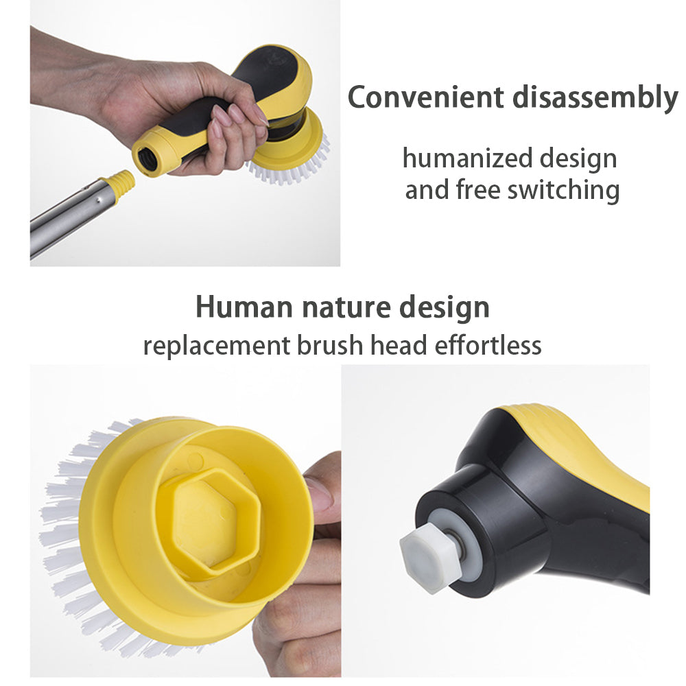 Electric cleaning brush USB charging