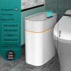 Smart Motion-Sensor Trash Can with Lid