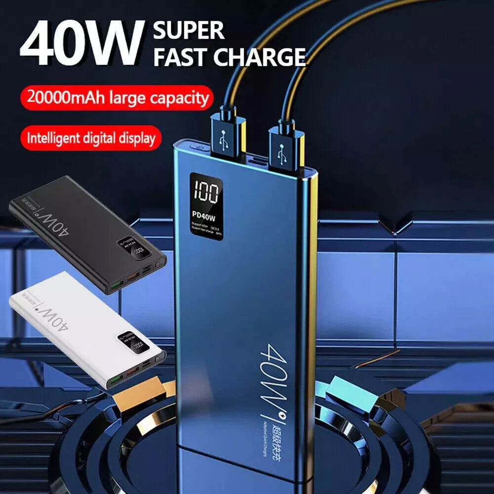 Power bank digital display