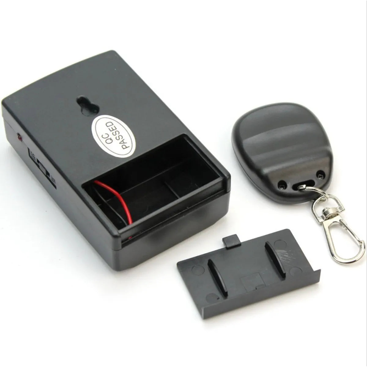 Vibration alarm with remote fob