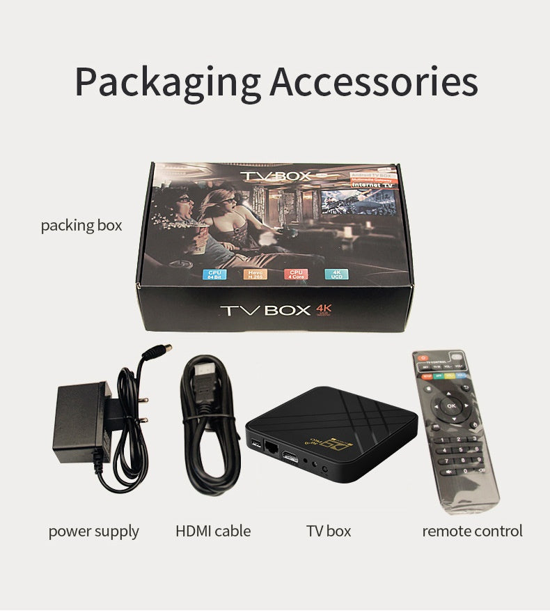 Android 4K TV Box, Dual-Band WiFi