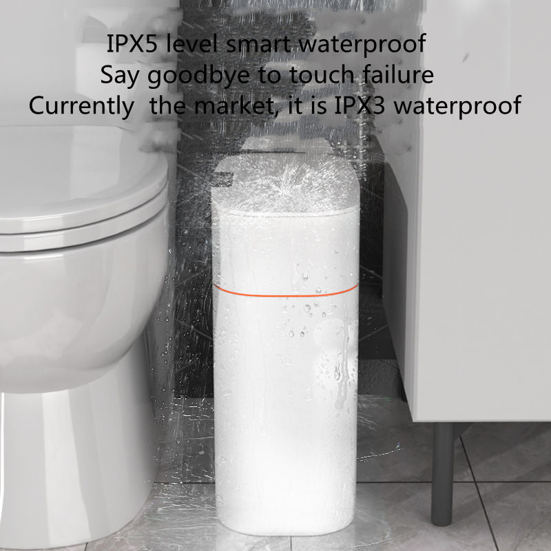 Smart Motion-Sensor Trash Can with Lid