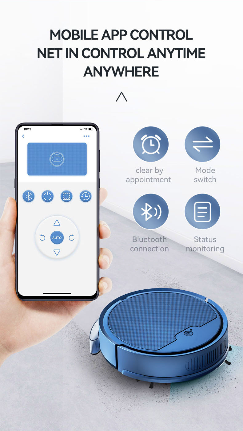 3-in-1 Smart Sweeping & Vacuum Robot