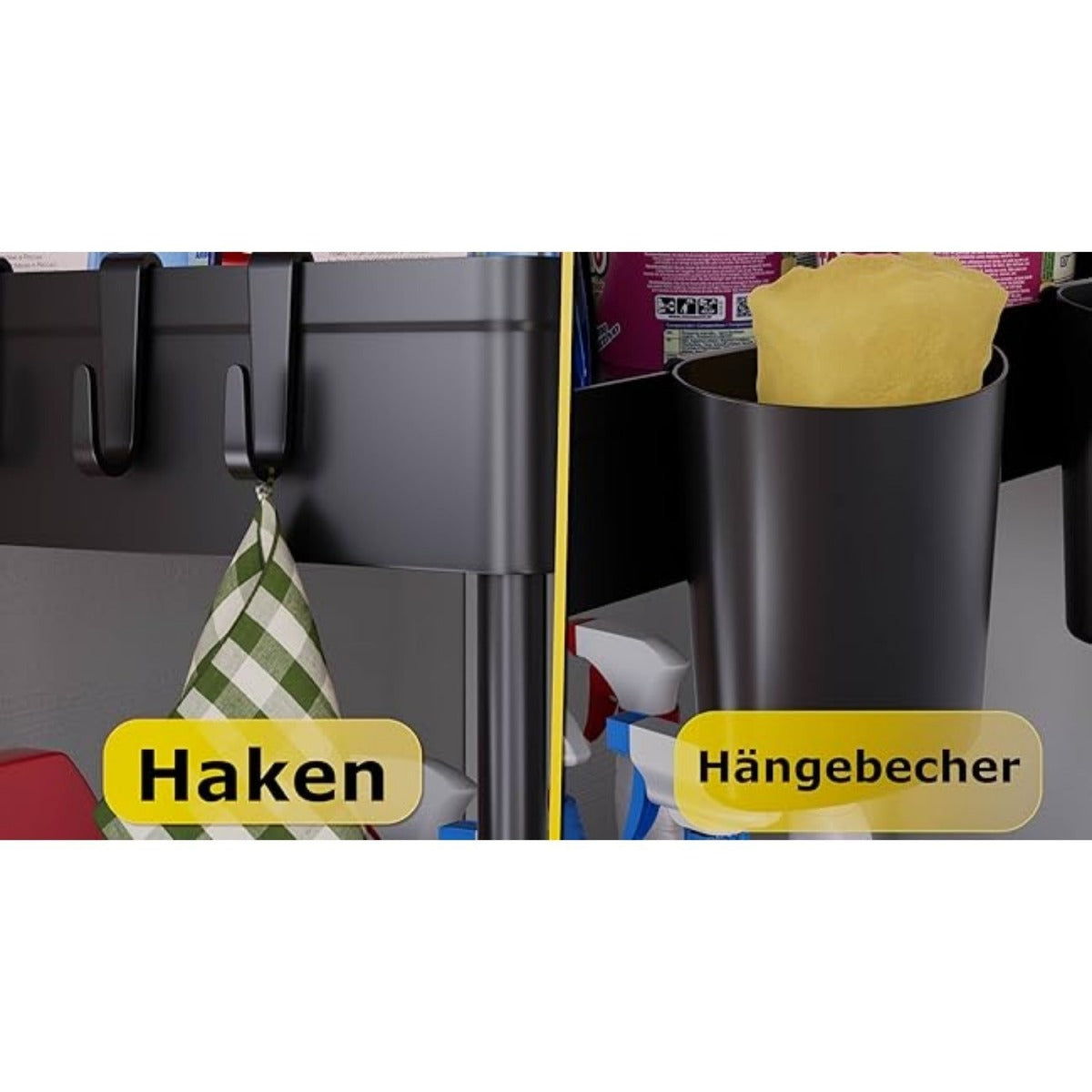2-Tier Under-Sink Kitchen Organizer