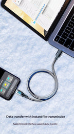 240W Type-C Fast Charging Cable, Digital Display