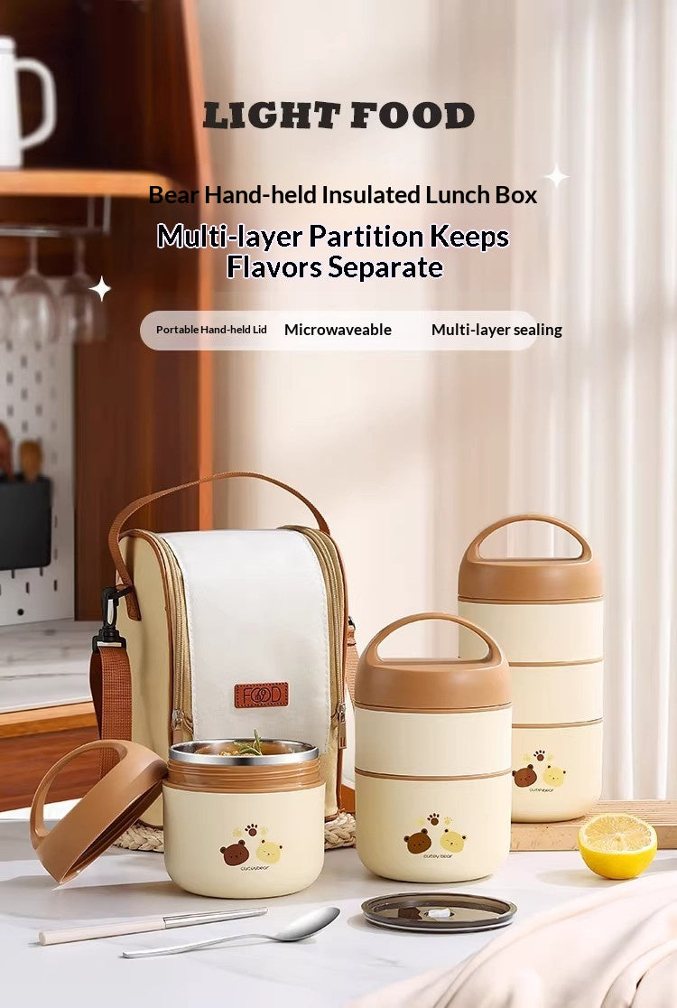 Leak-Proof Insulated Soup Container & Lunch Box