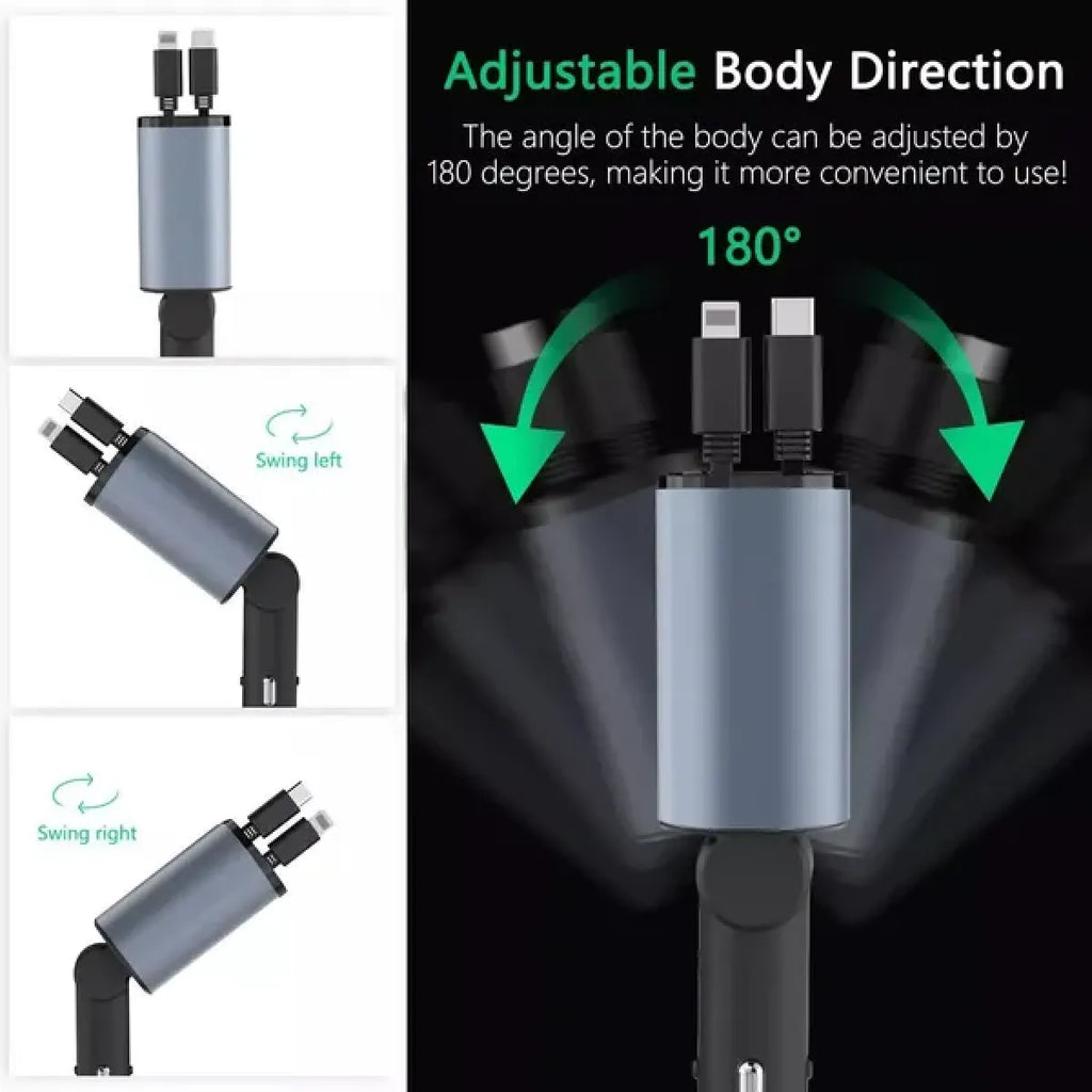 Car USB Fast Charger 120W