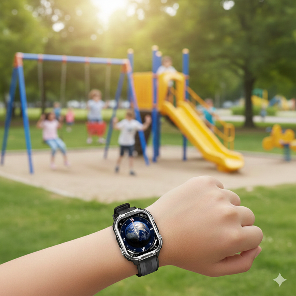 D55 Kids Smartwatch with GPS Tracker & SIM Card