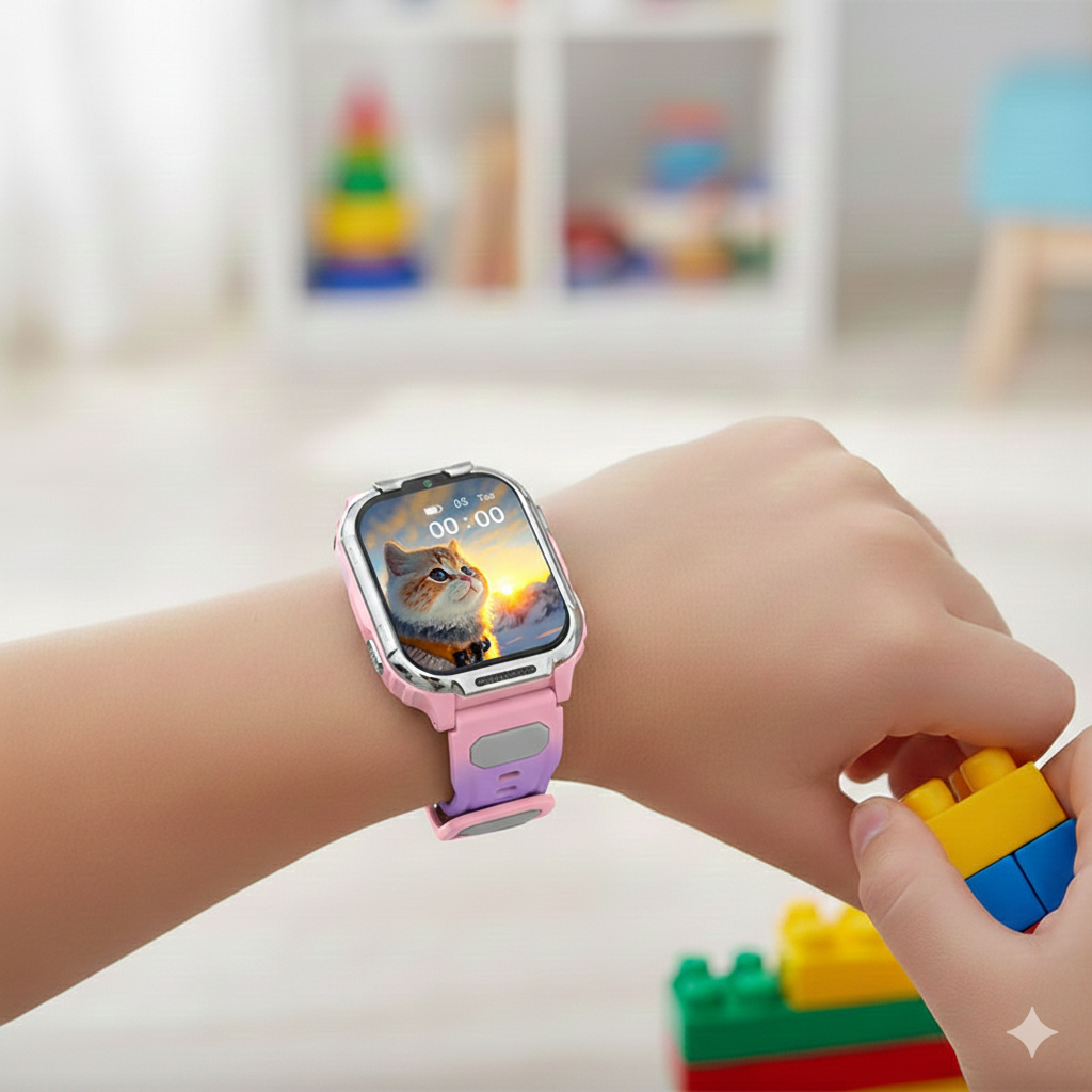 D55 Kids Smartwatch with GPS Tracker & SIM Card