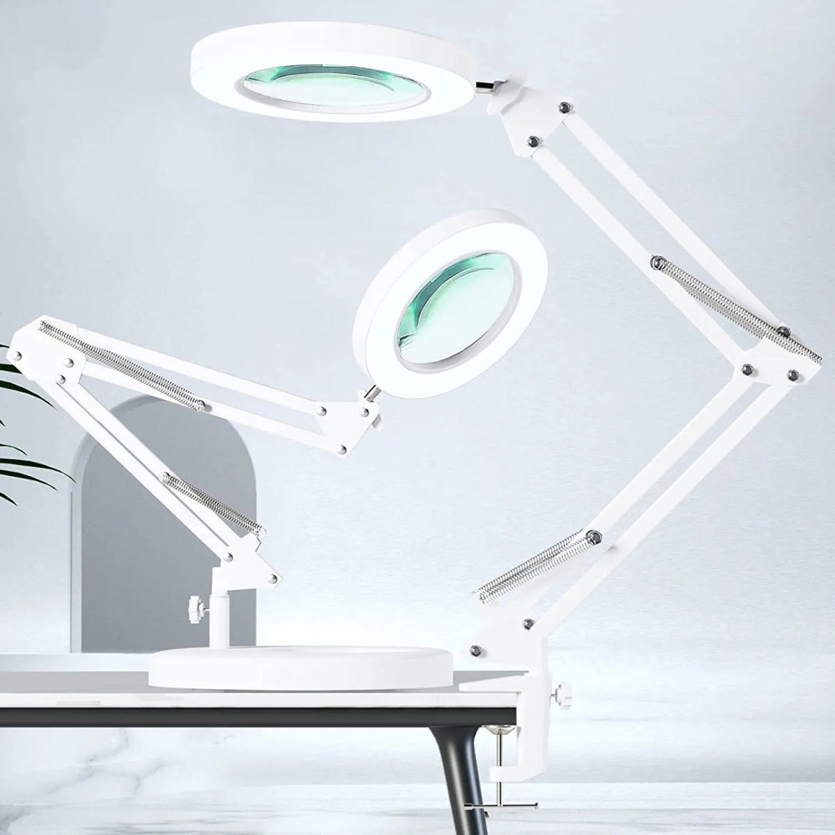 10x Magnifying LED Desk Lamp