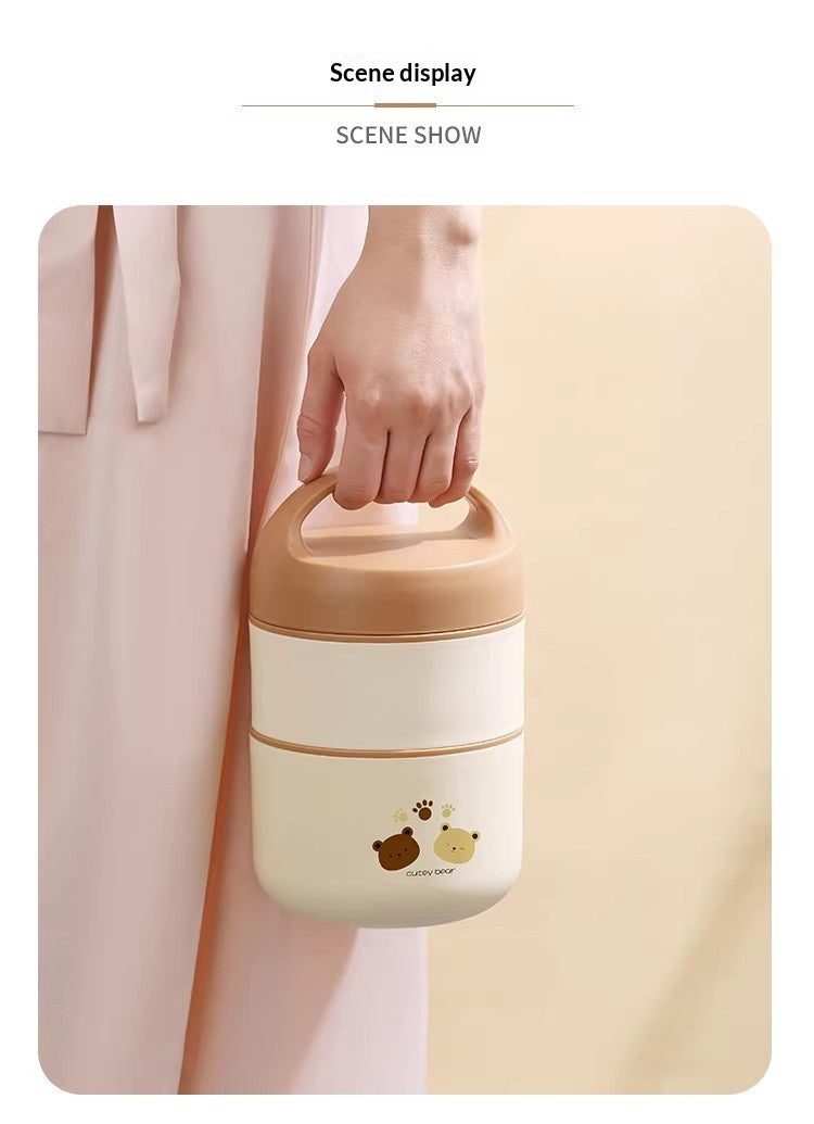 Leak-Proof Insulated Soup Container & Lunch Box