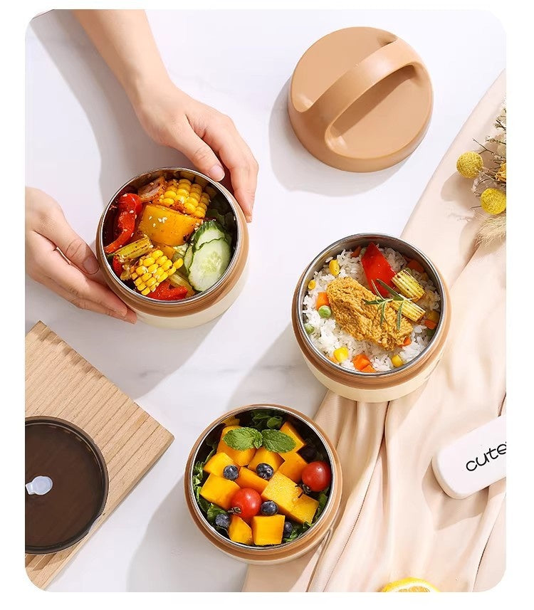 Leak-Proof Insulated Soup Container & Lunch Box