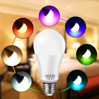 Smart WiFi LED bulb color temperature range