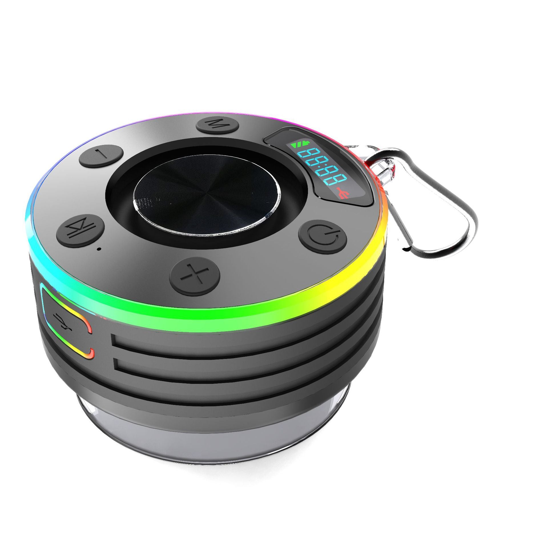 Waterproof speaker USB charging