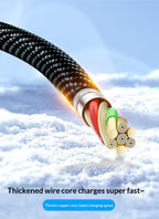 240W Type-C Fast Charging Cable, Digital Display
