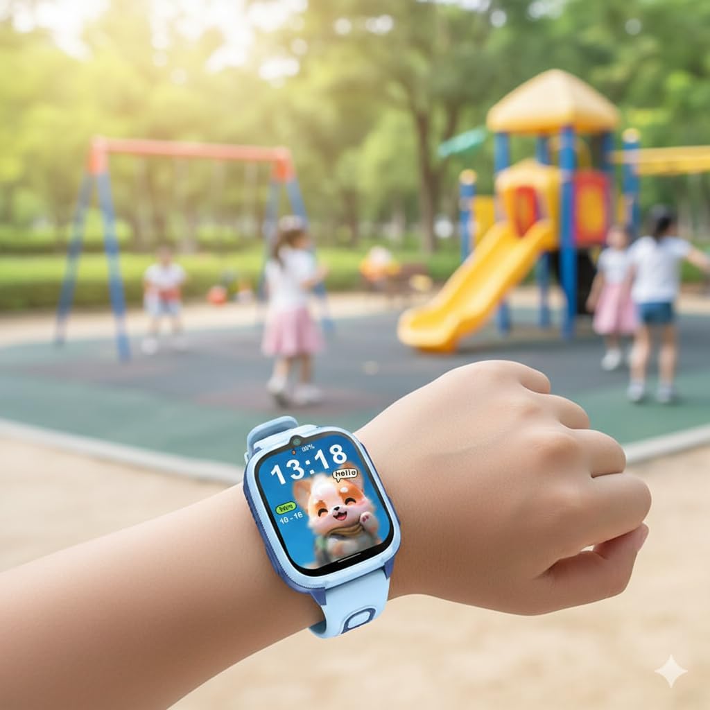 Kids smartwatch front camera for video calling