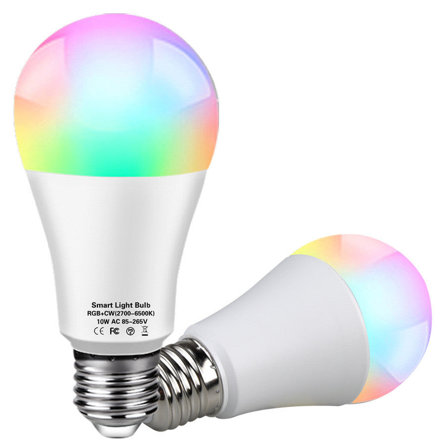 Smart WiFi LED bulb E27 RGB colors