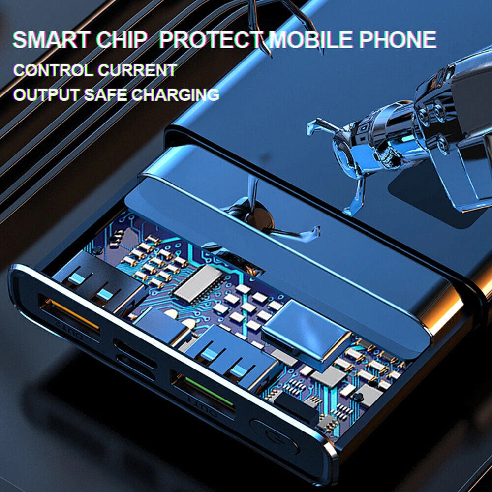 Power bank fast charging feature