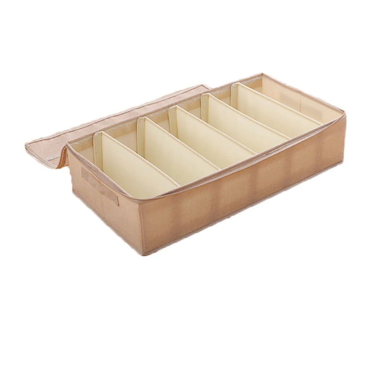 Under-bed storage box with shoes